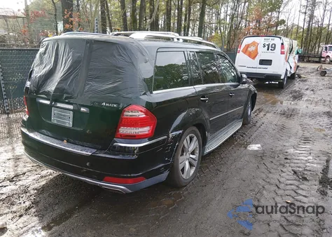 2011 Mercedes-Benz Gl 450 4Matic z USA, uszkodzony, nr VIN 4JGBF7BE9BA718325